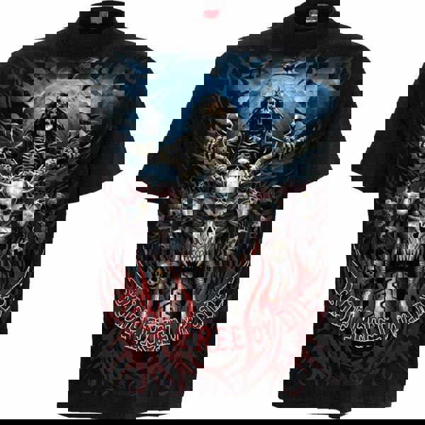 RIDE FREE - T-Shirt Black