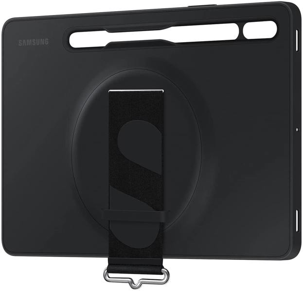 Samsung Galaxy Tab S7/S8 Strap Cover Black - EF-GX700CBEGWW
