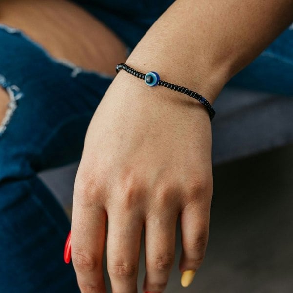 Blue Evil Eye Bracelet