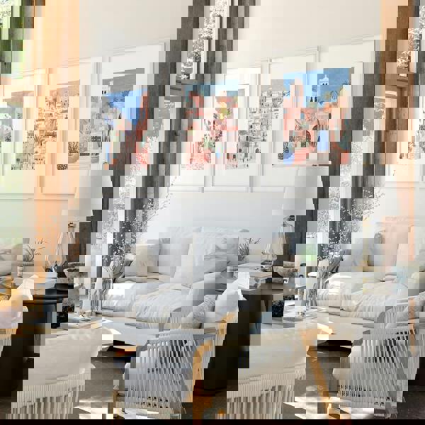 Home Decor Living Room Pictures | Set of 3 Beach Decor Wall art Prints