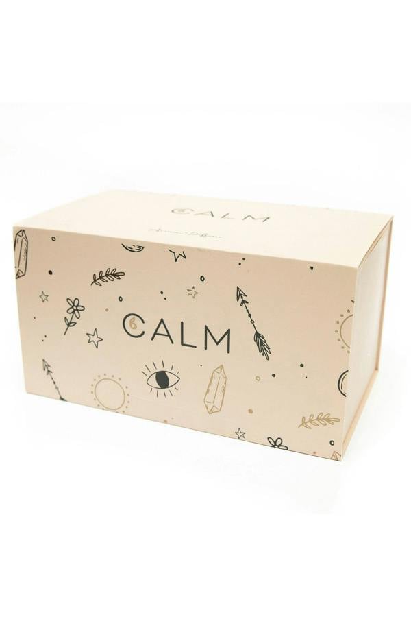 B Calm Aroma Diffuser with Essential Oil Steps - Stress Relief, Energy Boost, Sleep & Hormone Balance