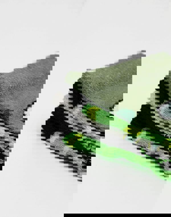 Rick And Morty Mens Green Multi Character Calf Socks Set of 5