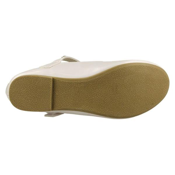 Spot On Girls Spot On Diamante Bar Strap Ballerinas H2485