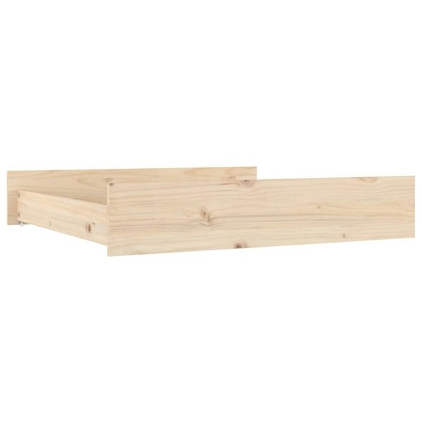 Berkfield Bed Drawers 2 pcs Solid Wood Pine