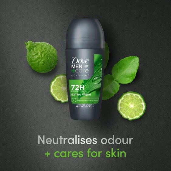 Dove Men+Care Antiperspirant Deo Roll-On Extra Fresh 72H Protection, 50ml