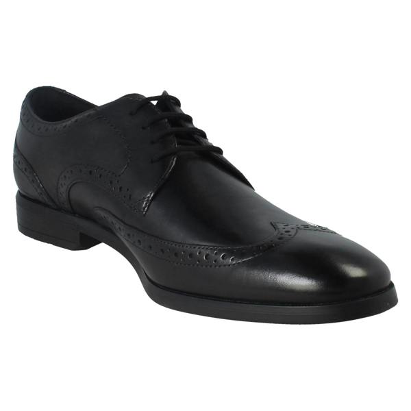 Clarks Mens Clarks Lace Up Brogue Style Formal Shoes Brandon Limit