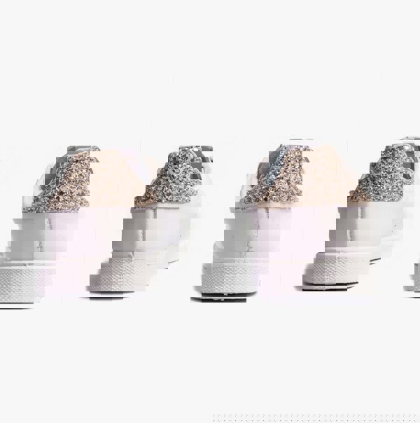 Victoria TENIS LEATHER & GLITTER Womens Trainers Cava