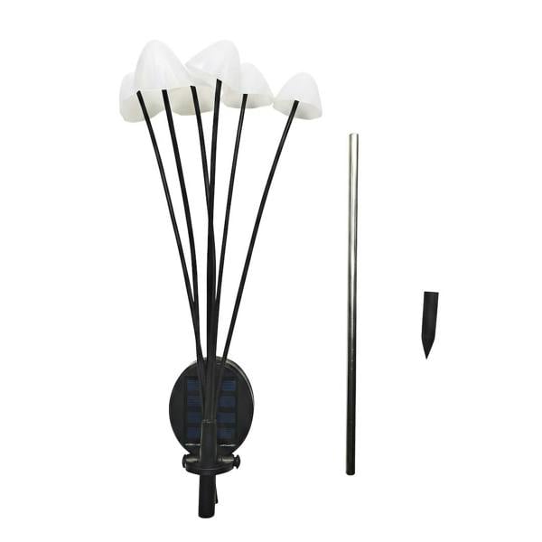 Milagro Mushrooms Solar Lamp 3000K Ip44 Green + White