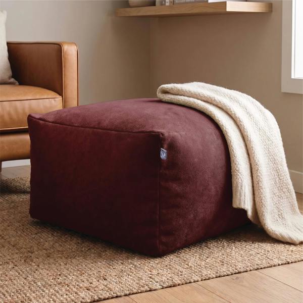 Velora Luxury Ottoman - Bean Bag Plush Footstool