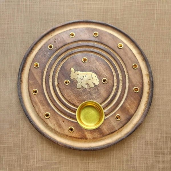 Elephant incense burner