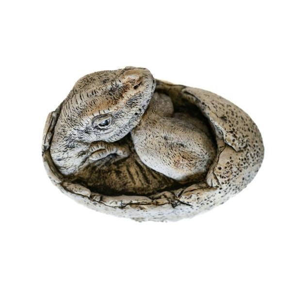 Small Stone Cast Tyrannosaurus Garden Sculpture Dinosaur Animal Statue