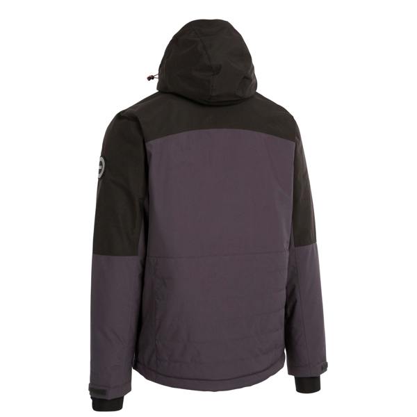Trespass Mens Nixon DLX Ski Jacket - Dark Grey - 