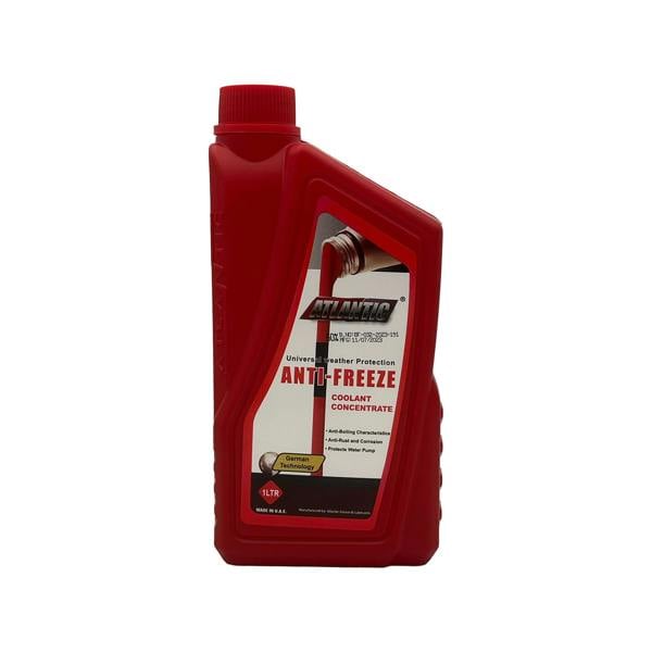 Atlantic Red Antifreeze Coolant Concentrate OAT Extended Life Coolant  SAE J 1034