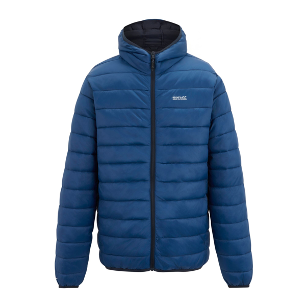 Regatta Mens Marizion Baffled Hooded Padded Jacket - Aviator Blue