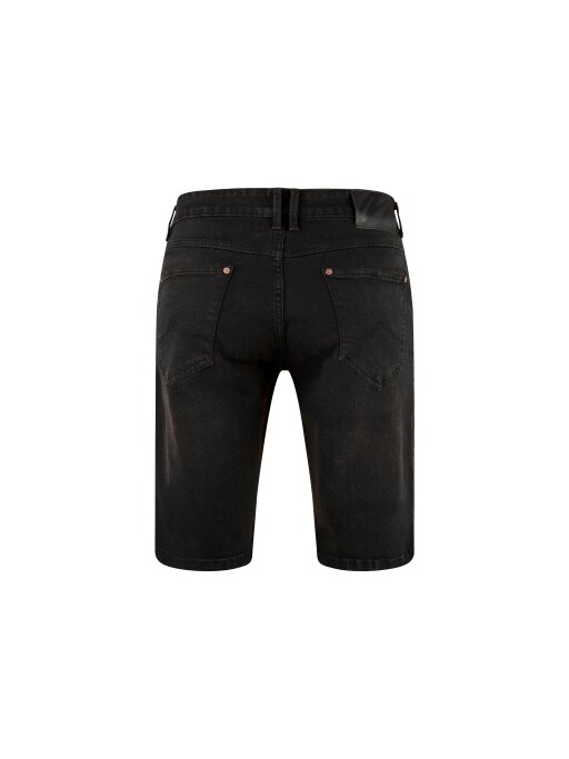 MISH MASH Paul Washed Jean Shorts - Black