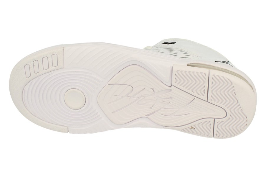 Nike Air Jordan Flight Origin 4 Mens Basketball Trainers 921196  100 - White Black 100 - Photo 4