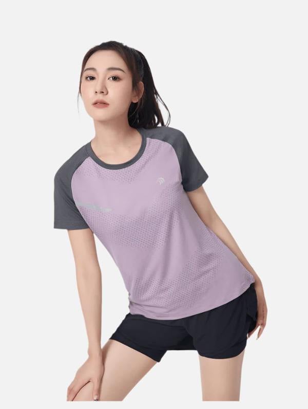 Anniou Raw Yarn UV Protection Running T-Shirt
