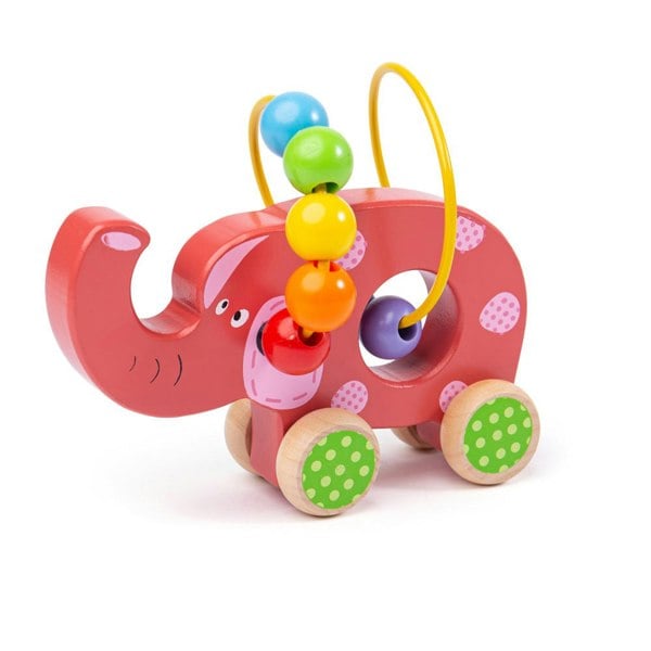 Elephant Push Along Bead Frame