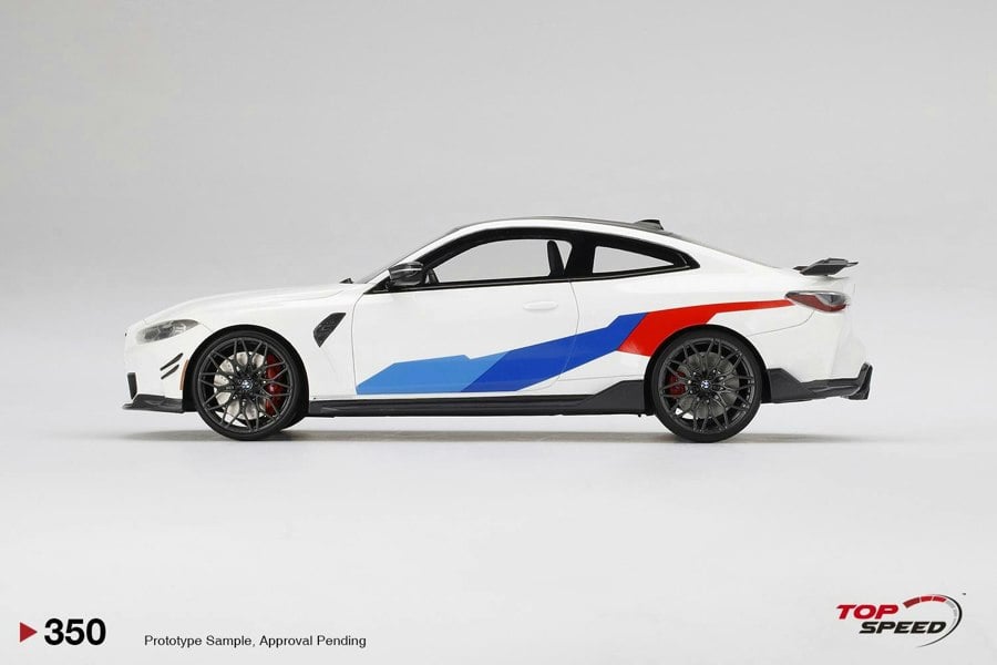 TSM BMW M4 M-Performance G82 Alpine White 1:18 Scale TSM TS0350