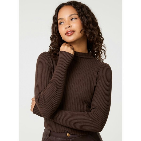 Pink Vanilla Ribbed Jumper