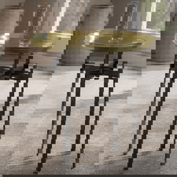 Giles Side Table, Copper Carbon & Metal Copper-Rit Concept-Rit Concept