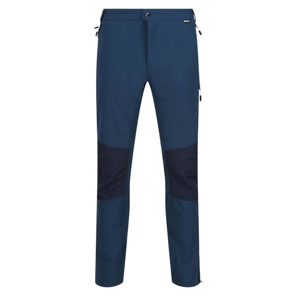 Regatta Mens Questra V Hiking Trousers - Moonlight Denim/Navy - 