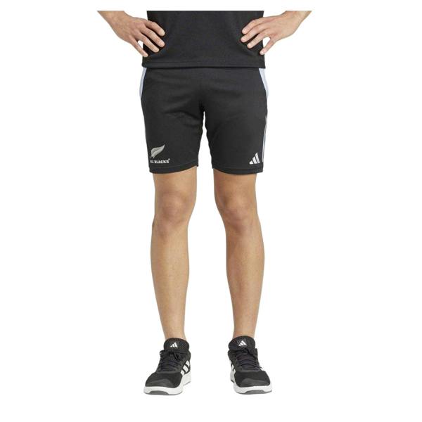 Adidas Unisex Adult Recycled Polyester New Zealand All Blacks Shorts - Black/Blue - 