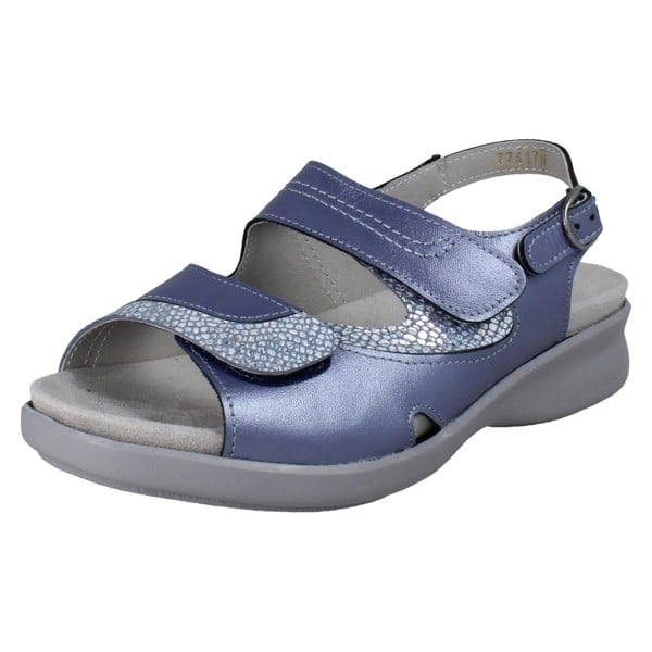 DB Shoes Ladies DB Shoes Casual Sandals Comfrey - Sky Blue