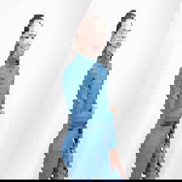 Coldstream Girls New Generation Ednam Base Layer Top - Slate Blue - 