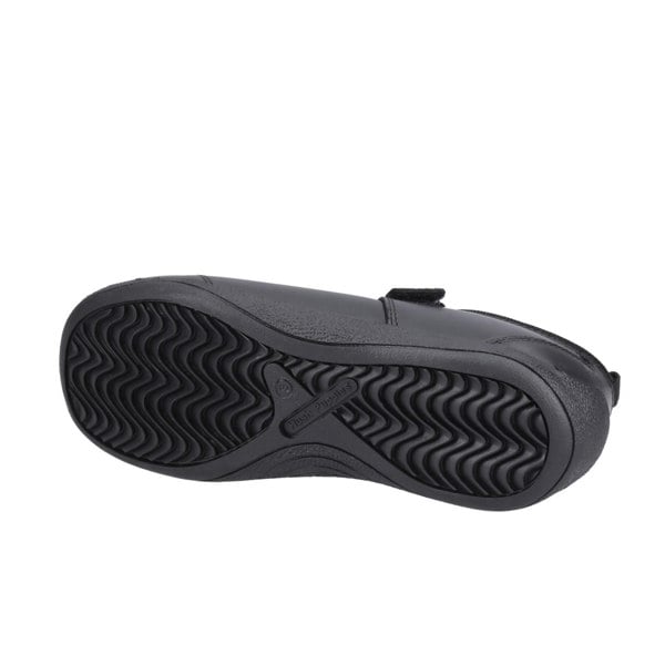 Hush Puppies Clara Senior Leather Girls's Black Shoes