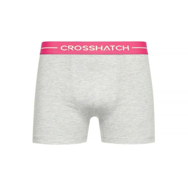 Crosshatch Mens Astral Boxer Shorts (Pack of 12) - Grey - 
