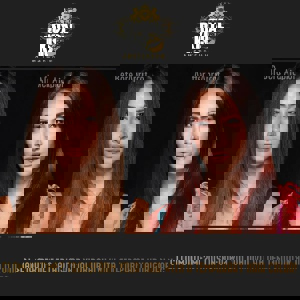 Kapper KIS GlamWash APRICOT (Copper) - 250ml