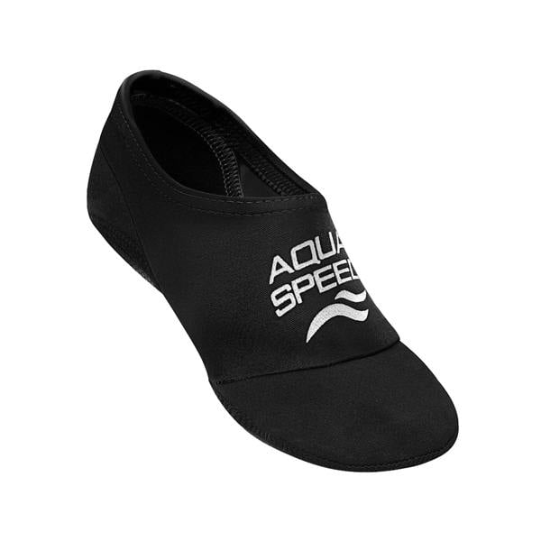 Aqua Speed Mens Ladies Swimming Socks | Lightweight Fit Anti Slip Neoprene Pool Swim Shoes