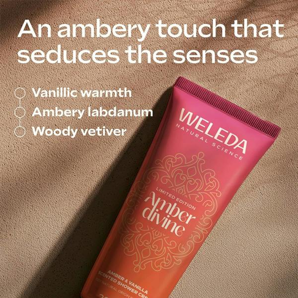 Weleda Amber Divine Shower Gel