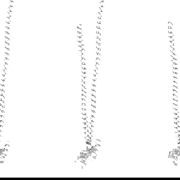 Jack Russell Silver Necklace - Personalised - MYLEE London
