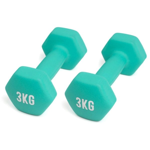 Myga Hex Dumbbell Pairs: 1kg to 10kg