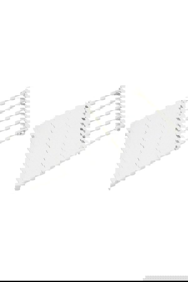 Living and Home Adjust Closet Cupboard Wardrobe Storage Organizer Shelf Extendable Divider Rack