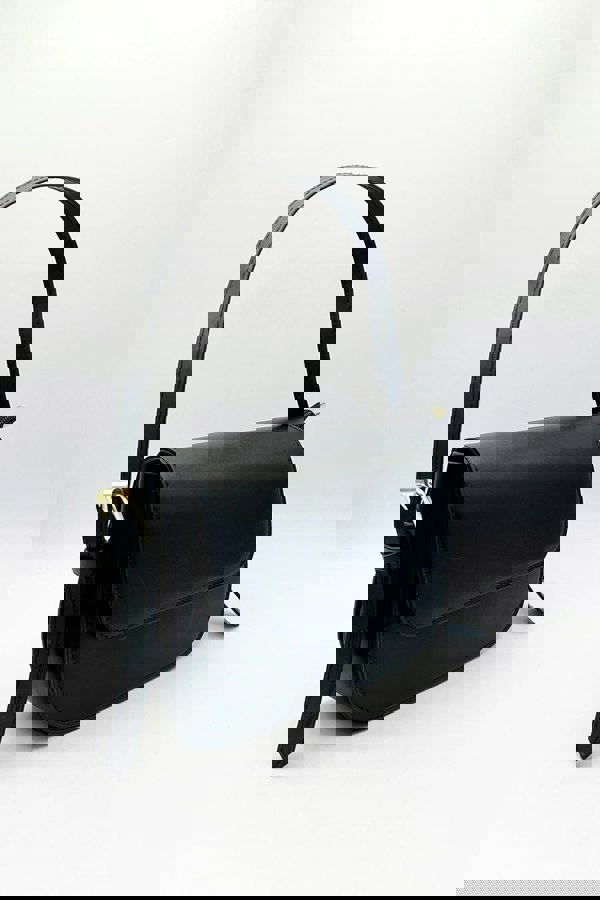 SVNX Rounded Crossbody Bag in Black