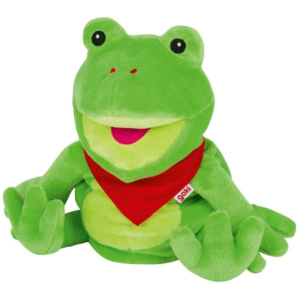 Goki Hand Puppet Frog - Frilo