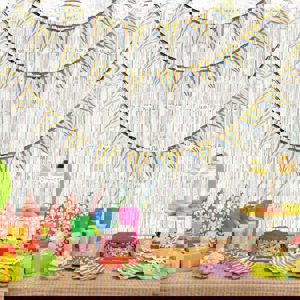 Cheetah Rainbow Party Bunting