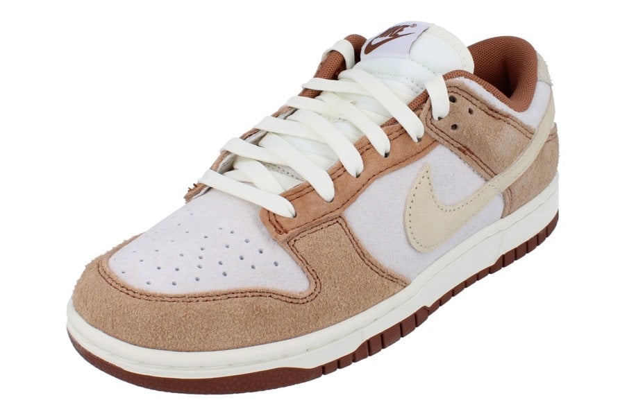 Nike Dunk Low Retro PRM Mens Trainers Dd1390  100 - Sail Fossil Medium Curry 100 - Photo 0