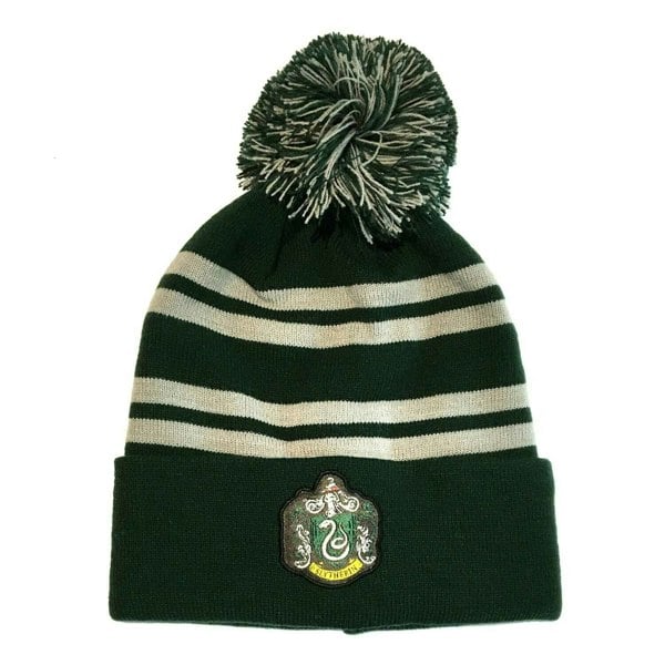 Harry Potter Slytherin Beanie - Green/Silver