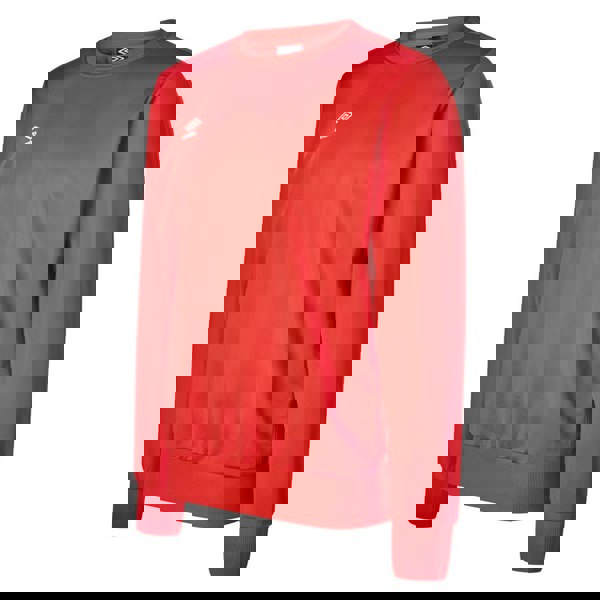 Umbro Mens Polyester Sweatshirt - Vermillion