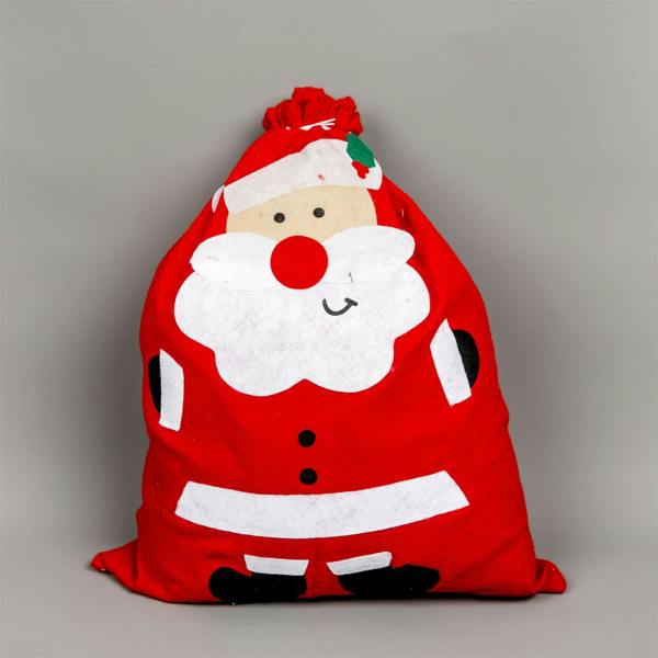 90cm Giant Christmas Santa Sack Gift Bag, Soft Festive Stocking Style Decoration for Presents image 5