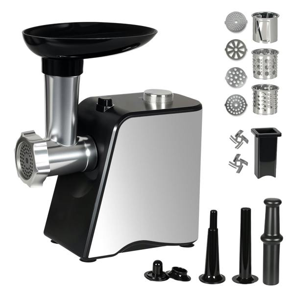 Spector 4-in-1 Electric Meat Grinder Mincer 2800W  Sausage Filler Kibbe Maker