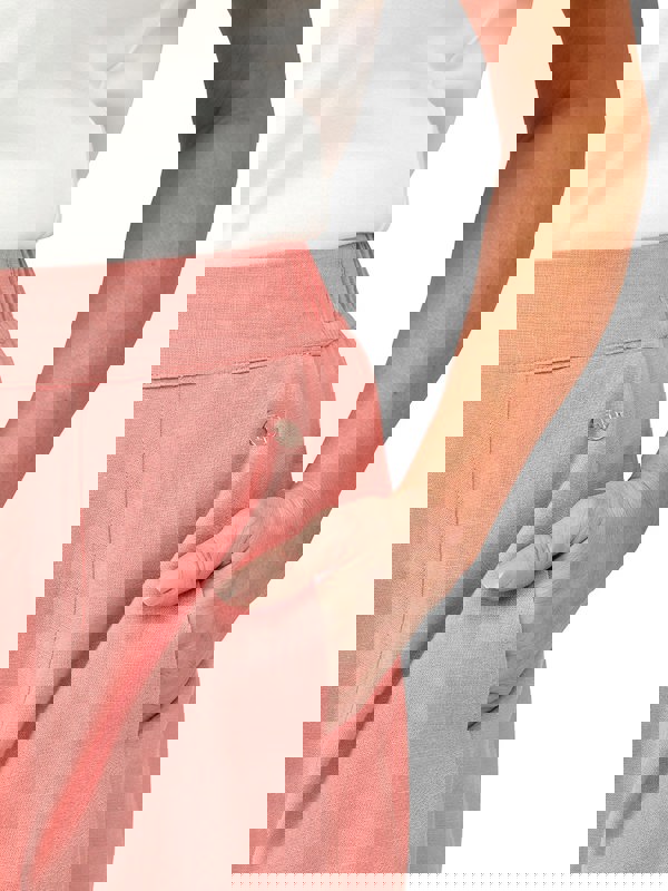 PennyPlain Button Through Skirt - Dusk