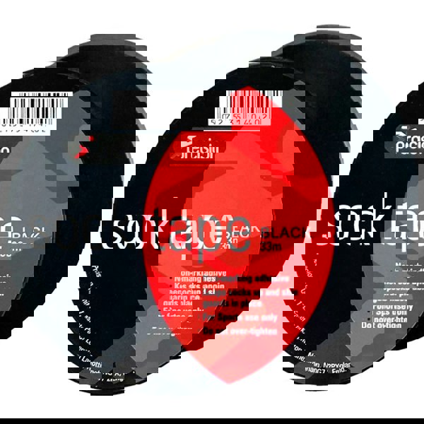 10 PACK - 19mm x 33m BLACK Sock Tape - Football Shin Guard Pads Holder Tape