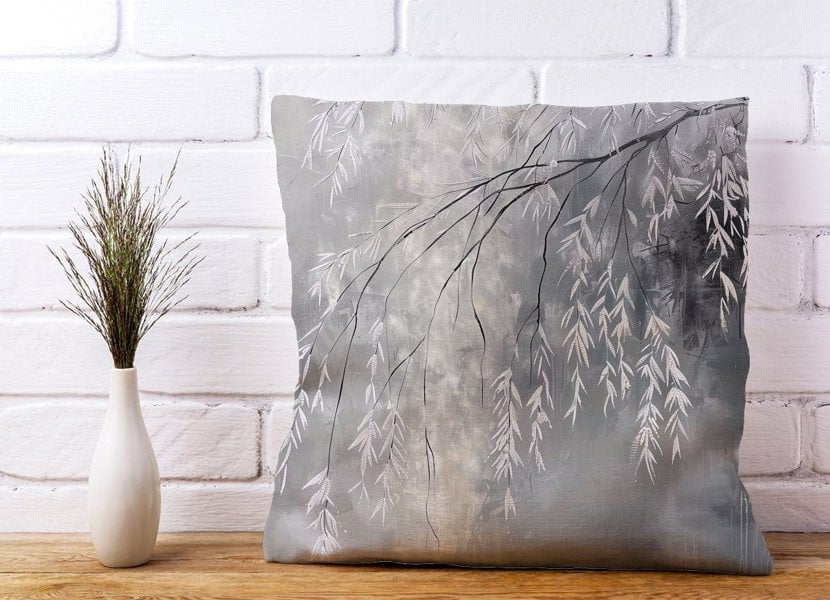 Warren Reed Wintery Tree Cushions