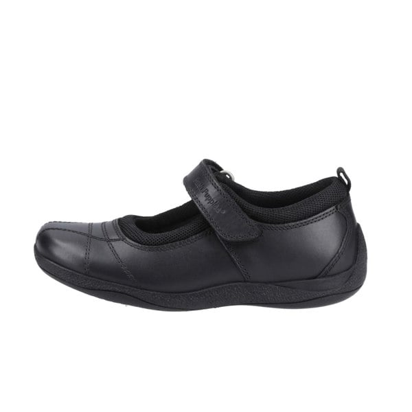 Hush Puppies Clara Junior Leather Girls's Black Shoes