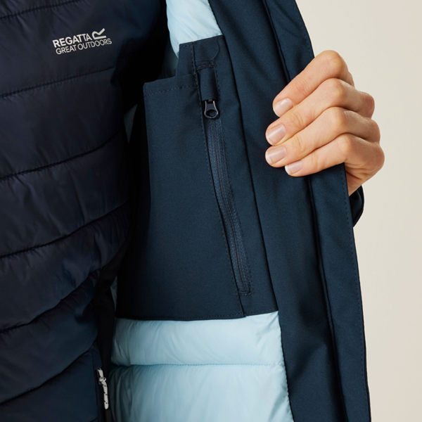 Regatta Womens/Ladies Reeah Insulated Jacket - Navy/Clear Sky